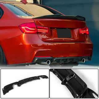 Dyfuzor Tylny V1 do F30 M-Sport, Carbon BMW 3 Series F30/F31 2012-2019 zdjęcia 2