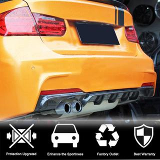 Dyfuzor Tylny V5 do F30 M-Sport, Carbon BMW 3 Series F30/F31 2012-2019 zdjęcia 2