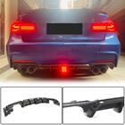 BMW 3 Series F30/F31 2012-2019 Dyfuzor tylnego zderzaka Carbon V9 (do M-Sport) zdjęcia 1