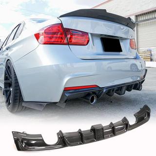 Dyfuzor Tylny V2 do F30 M-Sport, Carbon BMW 3 Series F30/F31 2012-2019 zdjęcia 1