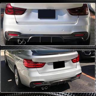 Dyfuzor Tylny V1 do F34 M-Sport, Carbon BMW 3 Series F34 2013–2020 zdjęcia 4