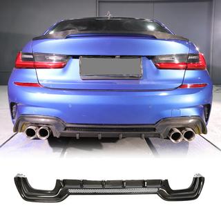 Dyfuzor tylnego zderzaka V2 (do M-Sport 2018-2022, Carbon) BMW 3 Series G20/G21 2018- zdjęcia 1