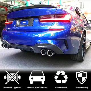 Dyfuzor Tylny V4 do M-Sport 2018-2022, Carbon BMW 3 Series G20/G21 2018- zdjęcia 2