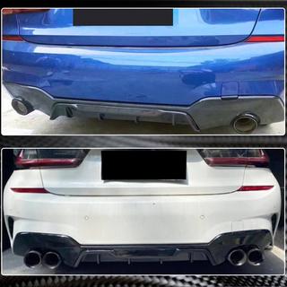 Dyfuzor Tylny V4 do M-Sport 2018-2022, Carbon BMW 3 Series G20/G21 2018- zdjęcia 3