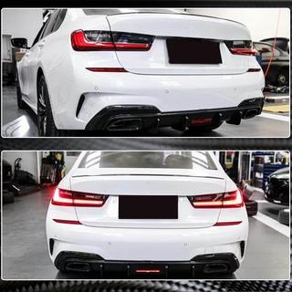 Dyfuzor tylnego zderzaka V6 (do M-Sport 2018-2022, Carbon) BMW 3 Series G20/G21 2018- zdjęcia 3