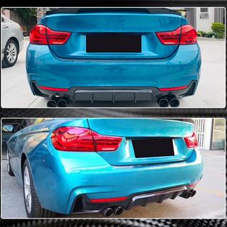 Dyfuzor Tylnego Zderzaka V1 (do M-Sport, Carbon) BMW 4 Series F32/F33/F36 2012-2020 zdjęcia 4
