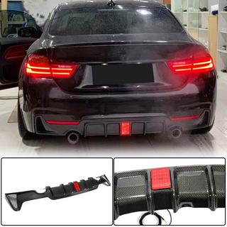 Dyfuzor tylnego zderzaka V8 (do M-Sport, karbon) zdjęcia 1