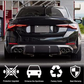 Dyfuzor tylnego zderzaka V2 (do G26 M-Sport, Carbon) BMW 4 Series G22/23/26 2020- zdjęcia 2