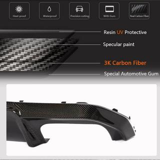 Dyfuzor tylnego zderzaka V2 (do G26 M-Sport, Carbon) BMW 4 Series G22/23/26 2020- zdjęcia 4