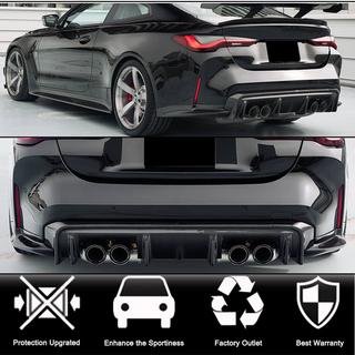 Dyfuzor tylnego zderzaka V5 (do G82/G83, Carbon) BMW 4 Series G22/23/26 2020- zdjęcia 2