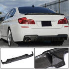 BMW 5 Series F10/F11 2010–2016 Dyfuzor Zderzaka Tylnego Carbon V5 (M-Sport) zdjęcia 1
