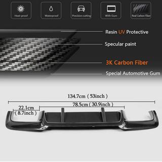 Dyfuzor Tylny V1 do F10 M5, Carbon BMW 5 Series F10/F11 2010–2016 zdjęcia 3
