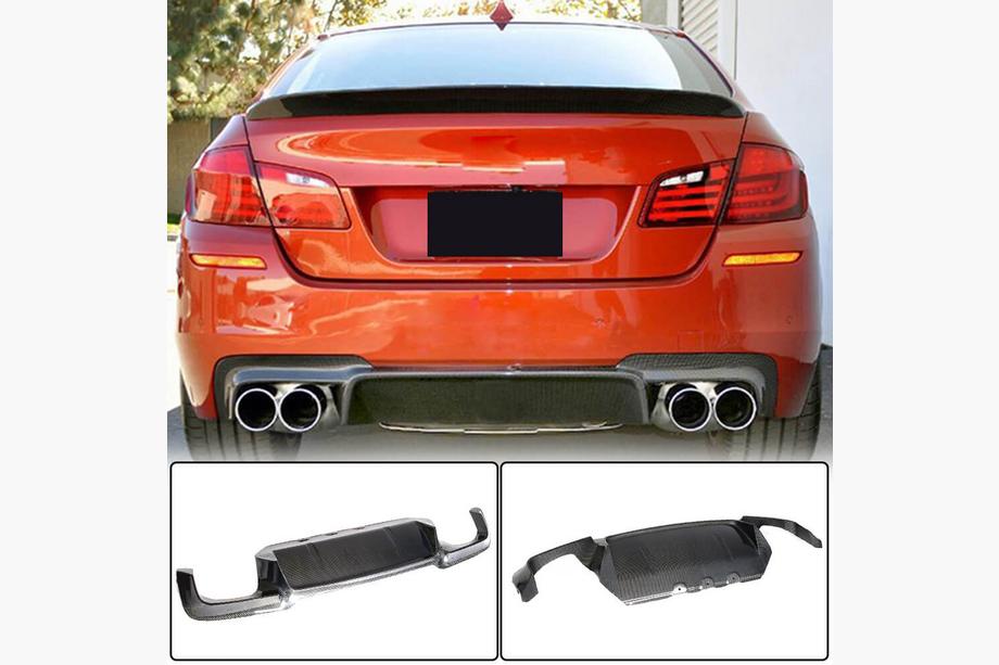 BMW 5 Series F10/F11 2010–2016 Dyfuzor Tylny V2 do F10 M5, Carbon Image