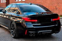 BMW Seria 5 G30/G31 2017–2023 Dyfuzor tylnego zderzaka V1 (do M5 F90, karbon) zdjęcia 1