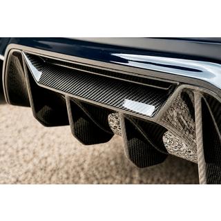 Dyfuzor tylnego zderzaka V1 (do M5 F90, karbon) BMW Seria 5 G30/G31 2017–2023 zdjęcia 4