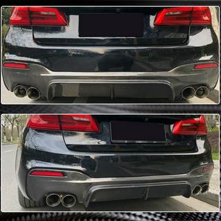 Dyfuzor tylnego zderzaka V3 do M-Sport/M5 F90 (karbon) BMW Seria 5 G30/G31 2017–2023 zdjęcia 3