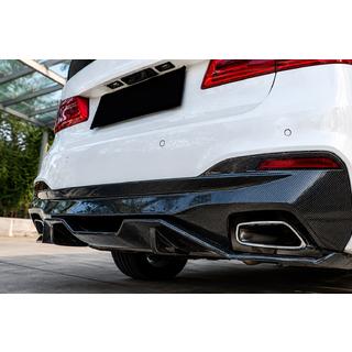 Dyfuzor tylnego zderzaka V4 (do M-Sport/M5 F90, Carbon) BMW Seria 5 G30/G31 2017–2023 zdjęcia 3