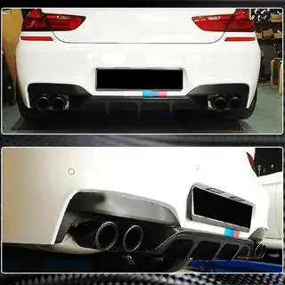 Dyfuzor tylnego zderzaka V2 (do M6, Carbon) zdjęcia 3
