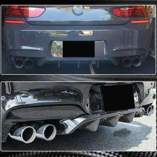 Dyfuzor tylnego zderzaka V2 (do M6, Carbon) zdjęcia 4