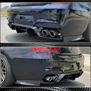 Dyfuzor Tylnego Zderzaka V3 (do M6, Carbon) BMW 6 Series F12/F13/F06 2011-2018 zdjęcia 4