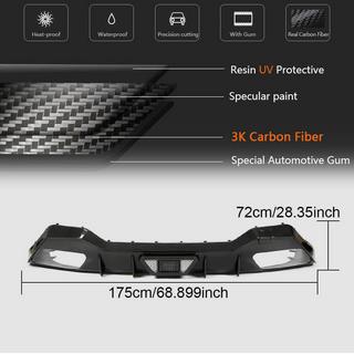 Dyfuzor Tylny V1 do G14/G15 M-Sport, Carbon BMW 8 Series G14/G15/G16 2018- zdjęcia 4