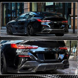 Dyfuzor Tylniego Zderzaka V2 (do G16 M-Sport, Carbon) BMW 8 Series G14/G15/G16 2018- zdjęcia 4