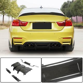 Dyfuzor tylnego zderzaka V1 do F82/F83, Carbon BMW 4 Series F32/F33/F36 2012-2020 zdjęcia 1