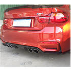 BMW 4 Series F32/F33/F36 2012-2020 Dyfuzor tylnego zderzaka V2 (do F82/F83, Carbon) zdjęcia 5