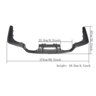 Dyfuzor tylnego zderzaka V2 (do F82/F83, Carbon) BMW 4 Series F32/F33/F36 2012-2020 zdjęcia 1