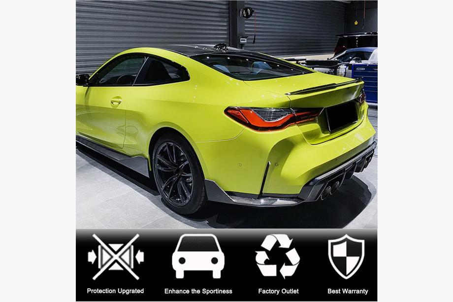 BMW 4 Series G22/23/26 2020- Dyfuzor Tylny V3 (do G82/G83, Carbon) Zdjęcia 2