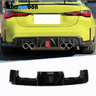 BMW 4 Series G22/23/26 2020- Dyfuzor tylnego zderzaka ABS V4 (do G82/G83) zdjęcia 1