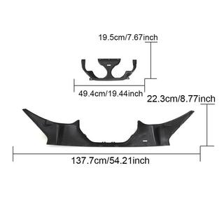 Dyfuzor tylnego zderzaka V1 (do G87, Carbon) BMW 2 Series G42 2021- zdjęcia 4