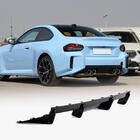 BMW 2 Series G42 2021- Dyfuzor Tylnego Zderzaka V4 (do G87, Carbon) zdjęcia 1