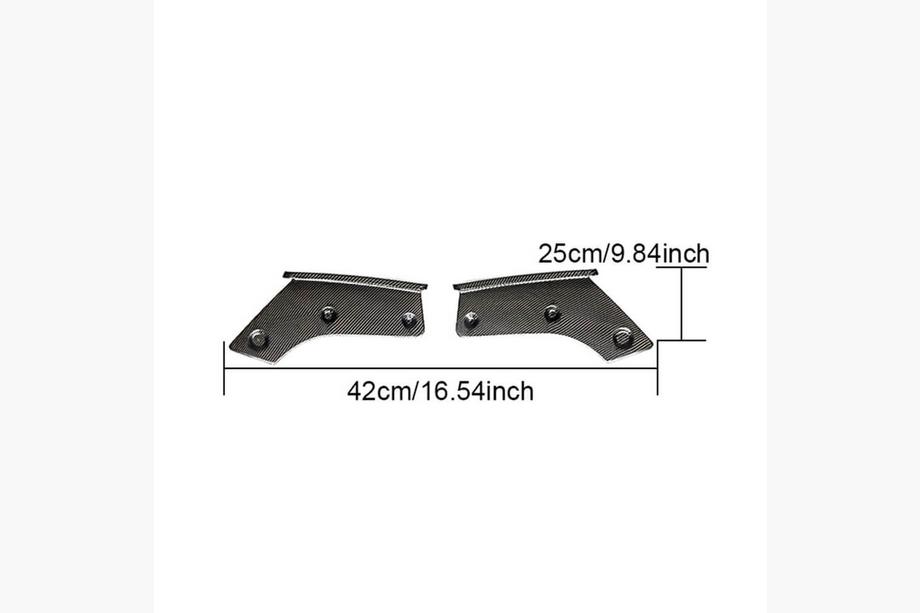 BMW X5 F15 2013-2018 Dyfuzor Tylny V3 (do M-Sport, Carbon) Image