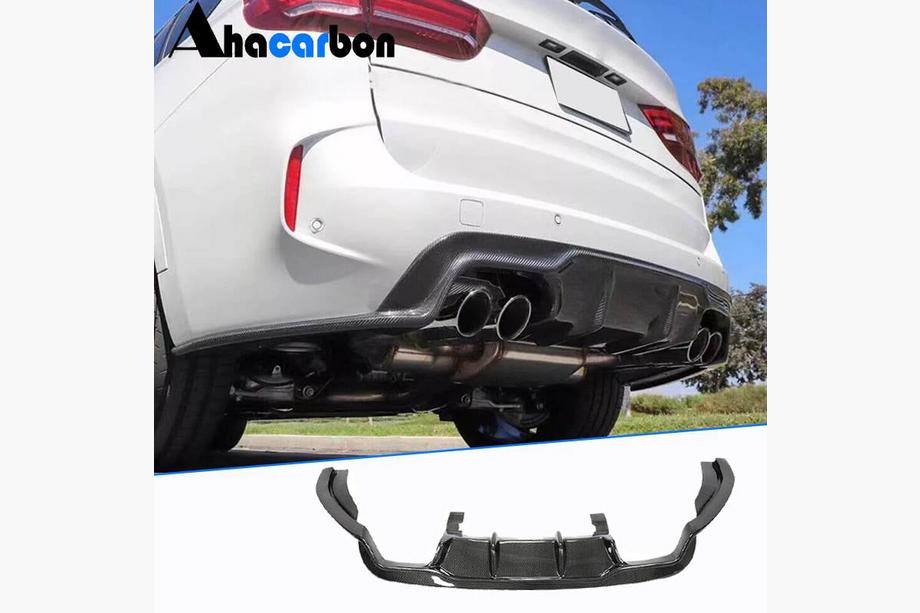 BMW X5 F15 2013-2018 Dyfuzor tylny V1 (do F85, karbon) Image