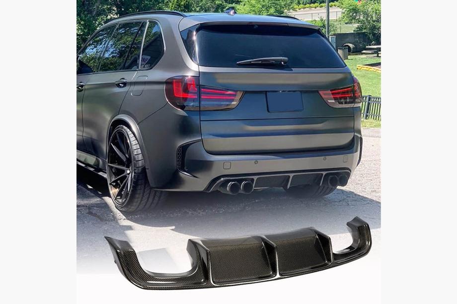 BMW X5 F15 2013-2018 Dyfuzor tylny V2 (do F85, karbon) Zdjęcia 1