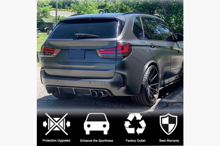 BMW X5 F15 2013-2018 Dyfuzor tylny V2 (do F85, karbon) Zdjęcia 3