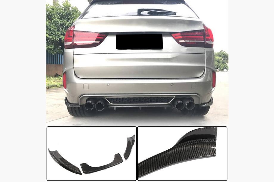 BMW X5 F15 2013-2018 Dyfuzor tylnego zderzaka FRP V5 (do F85) Image