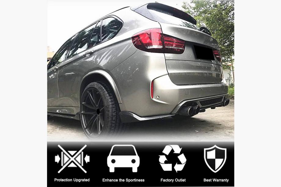BMW X6 F16 2014-2019 Dyfuzor tylny V1 (do F86, karbon) Zdjęcia 2