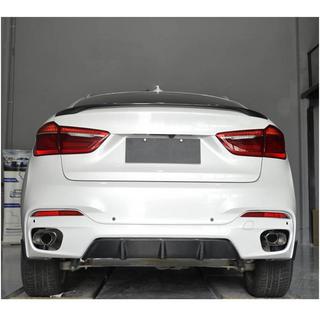 Dyfuzor Tylnego Zderzaka V1 (do M-Sport, Carbon) BMW X6 F16 2014-2019 zdjęcia 3
