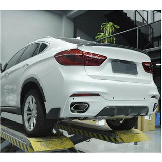 Dyfuzor Tylnego Zderzaka V1 (do M-Sport, Carbon) BMW X6 F16 2014-2019 zdjęcia 4