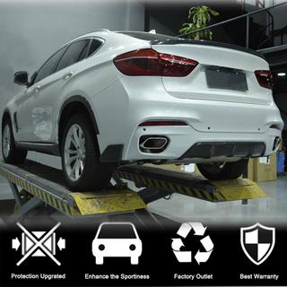 Dyfuzor Tylniego Zderzaka V2 (do M-Sport, Carbon) BMW X6 F16 2014-2019 zdjęcia 2