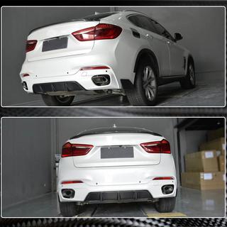 Dyfuzor Tylniego Zderzaka V2 (do M-Sport, Carbon) BMW X6 F16 2014-2019 zdjęcia 3