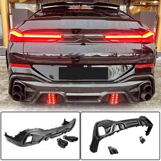 Dyfuzor tylnego zderzaka do M-Sport (2018-2022, karbon) BMW X6 G06 2019–2027 zdjęcia 1