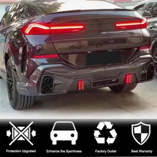 Dyfuzor tylnego zderzaka do M-Sport (2018-2022, karbon) BMW X6 G06 2019–2027 zdjęcia 2