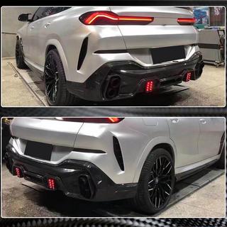 Dyfuzor tylnego zderzaka do M-Sport (2018-2022, karbon) BMW X6 G06 2019–2027 zdjęcia 3