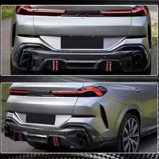 Dyfuzor tylnego zderzaka do M-Sport (2018-2022, karbon) zdjęcia 4