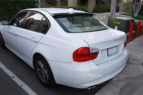 BMW 3 Series E90/E91 2005-2011 Spojler Tylny V1 (do E90, Carbon) zdjęcia 3