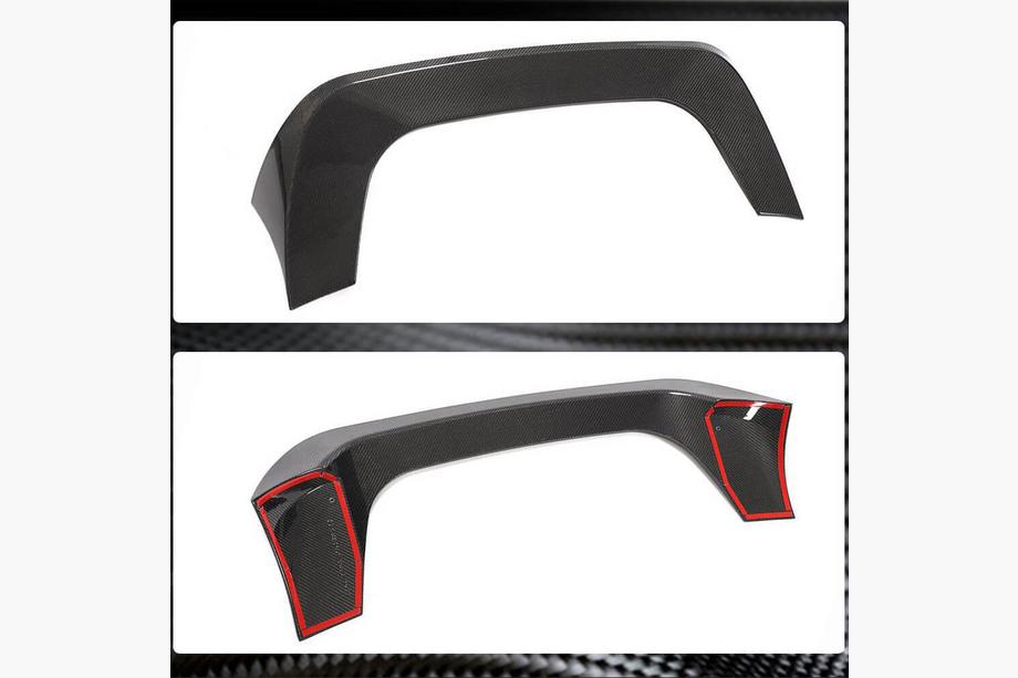 BMW I3 2013-2022 Spoiler tylnej szyby FRP V2 Zdjęcia 7