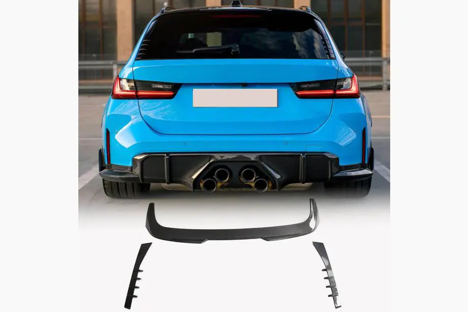 BMW 3 Series G20/G21 2018- Spoiler (do G81, Carbon) Image